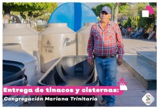 Entrega de tinacos